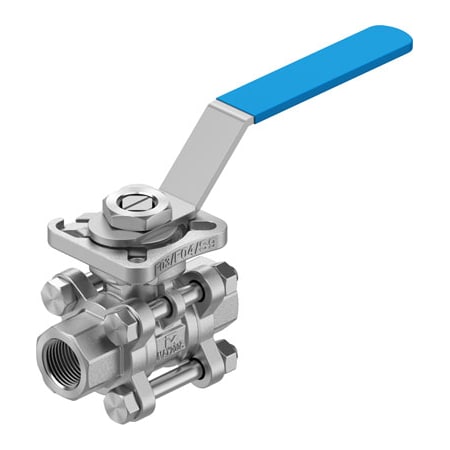 Festo Ball Valve VZBE-3/8-T-63-T-2-F0304-M-V15V15 VZBE-3/8-T-63-T-2-F0304-M-V15V15